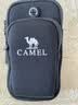 骆驼（CAMEL）户外男女款运动手臂包 双袋容纳男女手臂包 8W3AMT004 黑色 实拍图