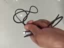 小米6A 磁吸自收纳 快充数据线 1m (USB-C to USB-C) 橄榄绿 实拍图