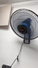 美的（Midea）【五叶飓风】工业遥控壁扇/挂壁式商居两用金属扇120°广角摇头定时电风扇工厂通风吊扇 FW40-11AR 实拍图