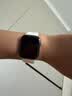 Apple/苹果 Watch S11 智能手表GPS+蜂窝款42毫米玫瑰金色铝金属表壳淡桃粉色运动型表带S/M MF984CH/B 实拍图