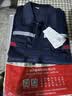 AETEL防静电工作服套装男春秋长袖劳保服电焊汽修工装印制 藏蓝175 实拍图
