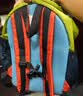 SHUKIKU儿童书包幼儿园一年级书包小学生背包男女生户外旅游双肩包橙红M 实拍图