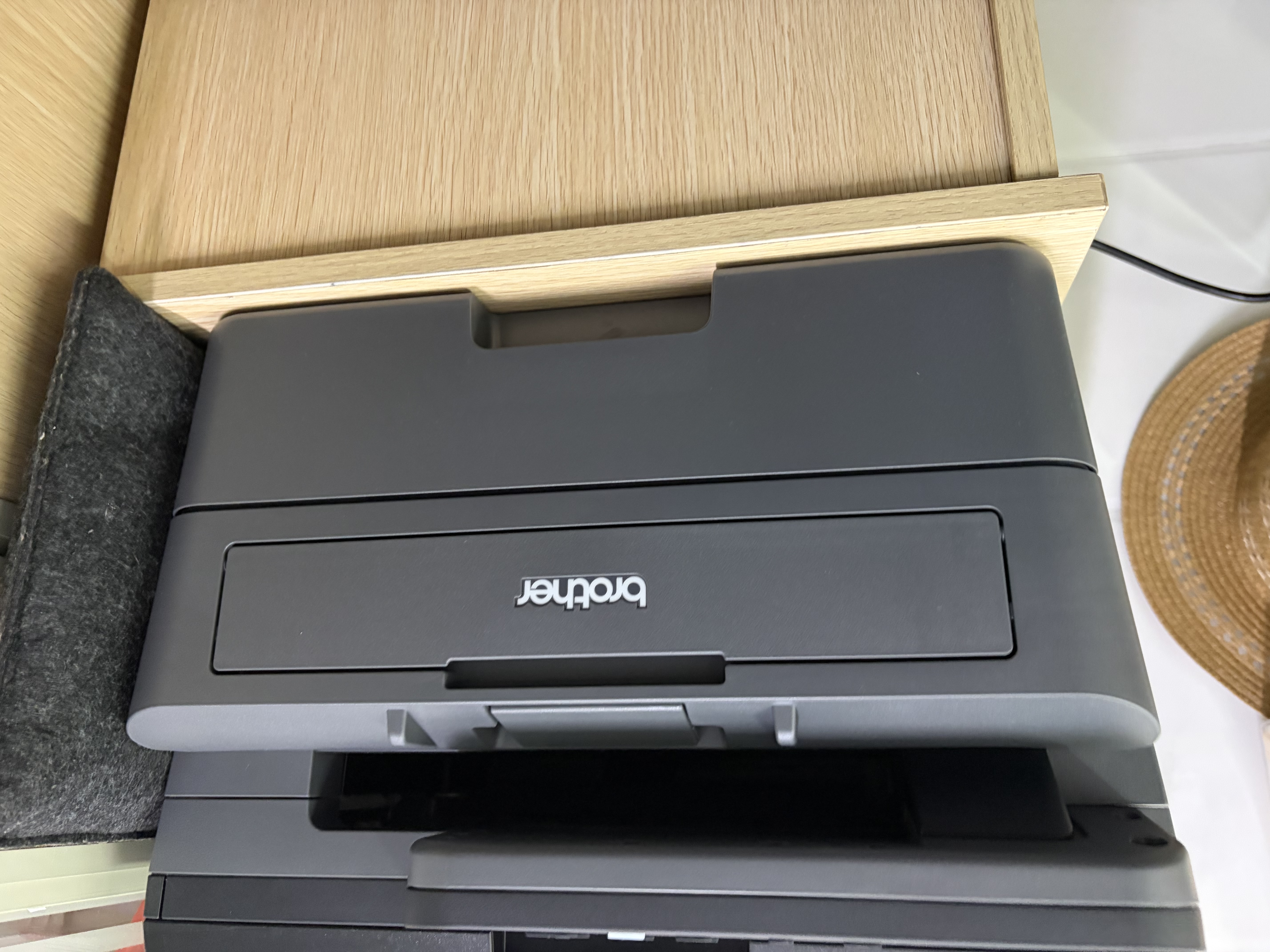 兄弟（brother）DCP-L2508DW黑白激光打印机家用打印机复印扫描一体机无线打印远程打印机双面打印支持有线网络 L2508DW套餐，标配+原装粉盒1只 实拍图