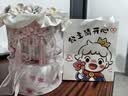 三彩熊新中式陶瓷花束景德镇陶瓷花中秋节礼物女生生日礼物闺蜜女友 实拍图