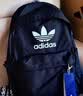 adidas休闲日常通勤运动双肩背包学生书包开学男女阿迪达斯三叶草   深靛蓝   NS(均码) 实拍图