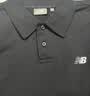 NEW BALANCEPOLO衫男款简约T恤百搭运动秋季短袖MT51519 黑色  M 实拍图