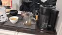 豪峰2026新款实木茶盘家用办公室茶台黑檀木纹托盘电木茶台中秋节礼物 实拍图