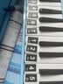 奇美37键专业级马卡龙色学生成人口风琴（马卡龙蓝、赠音符贴及吹管） 实拍图