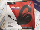 极度未知（HYPERX）Cloud Ⅲ Wireless飓风3无线黑红 电竞游戏耳机头戴式 降噪麦克风  FPS吃鸡  适配三角洲影之刃零 实拍图