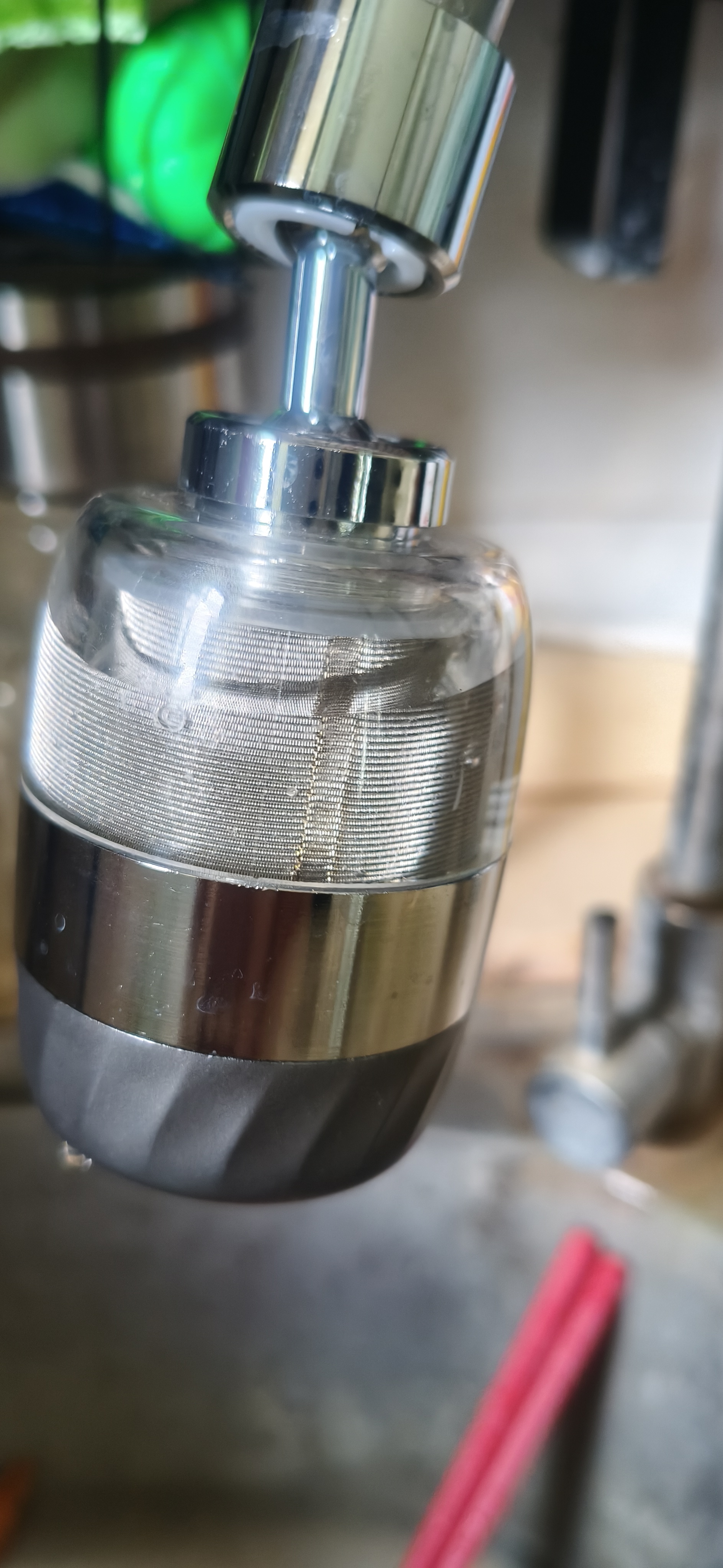 陶市厨房水龙头过滤器可拆洗免换滤芯家用自来水净水器防溅头万能接头 实拍图