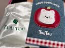 toutou苹果小狗护照夹钱包一体旅行收纳卡包可爱零钱包女童生日礼物 实拍图