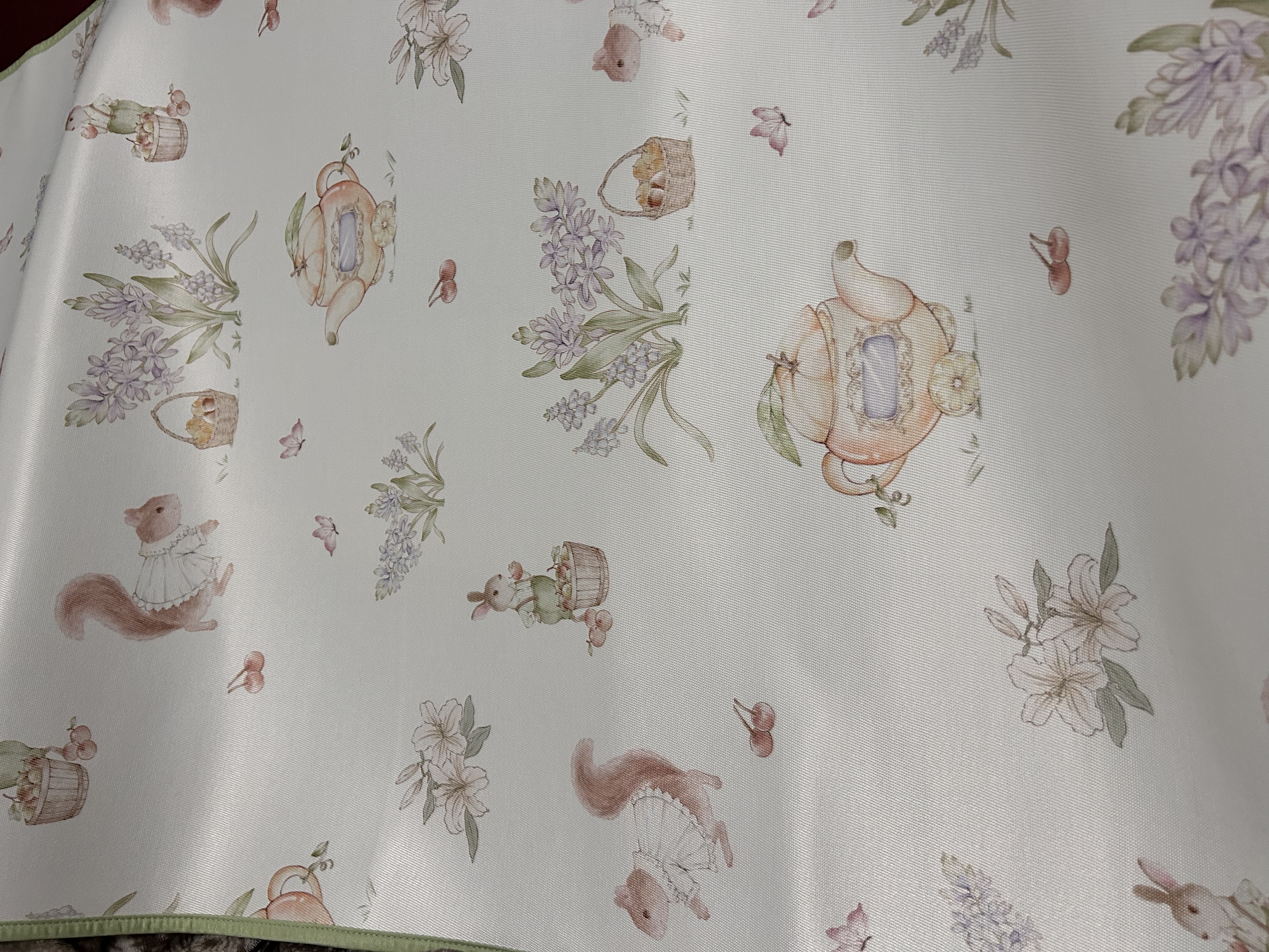 十月结晶婴儿凉席冰丝凉席儿童凉席抑菌除螨透气吸汗幼儿园花色混发140*70 实拍图