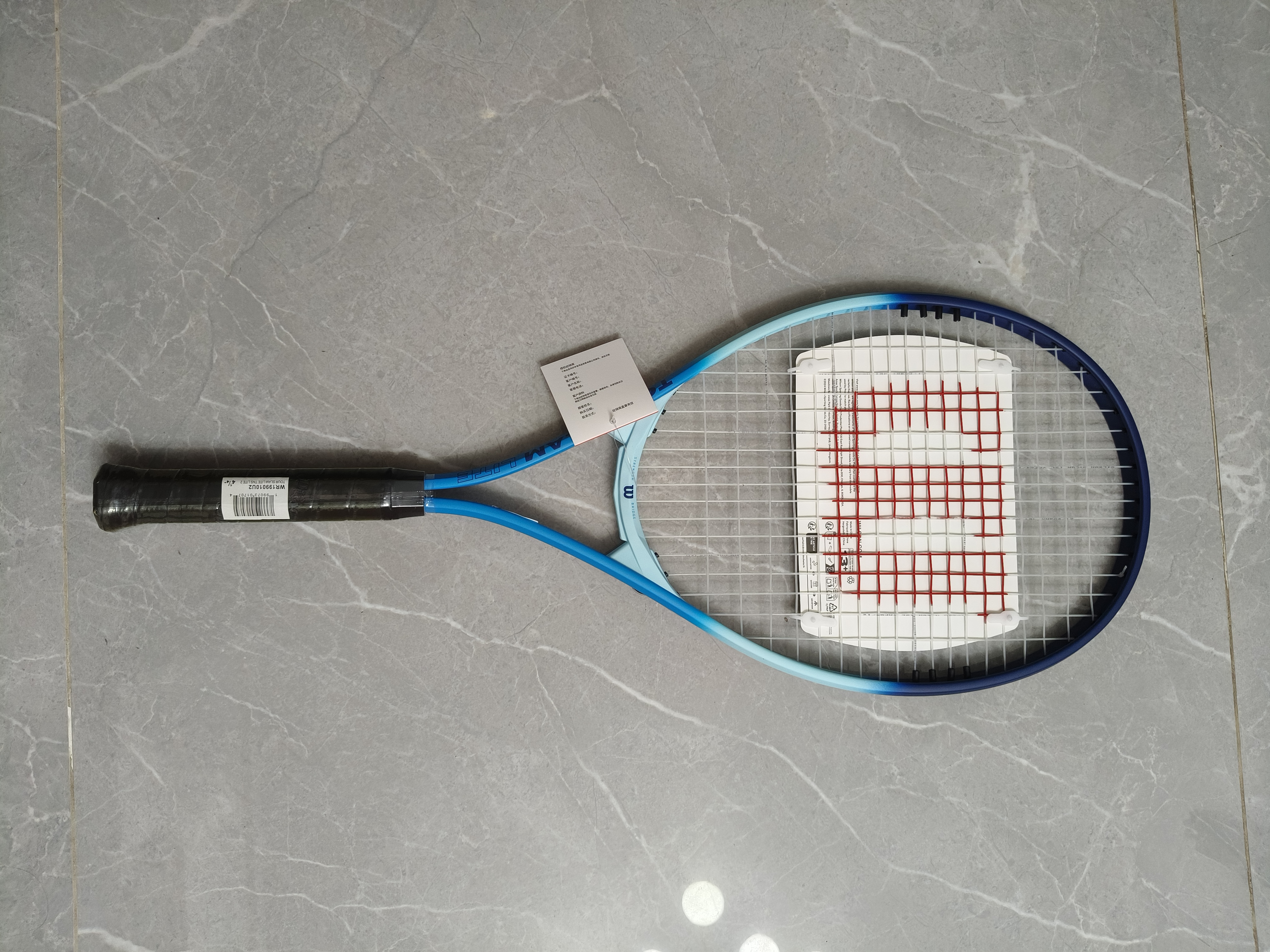 Wilson威尔胜TOUR SLAM系列暗影蓝铝合金分体初学拍WR199010U2 实拍图