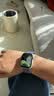 Apple/苹果 Watch S11 智能手表GPS款42毫米银色铝金属表壳雾紫色运动型表带S/M MEUT4CH/B 实拍图