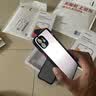 暴走 适用苹果12手机壳 iPhone12保护套 镜头全包防摔防指纹魔方硅胶直边撞色透明磨砂男女款 幻夜黑 实拍图