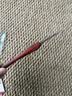 范爷家血檀木钩针3mm毛线编织DIY手工工具高档不锈钢头木柄勾针毛衣玩偶 实拍图