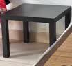 宜家（IKEA）LACK拉克小边桌简约现代客厅北欧风边几小茶几床头柜 黑褐色边桌55x55cm 实拍图