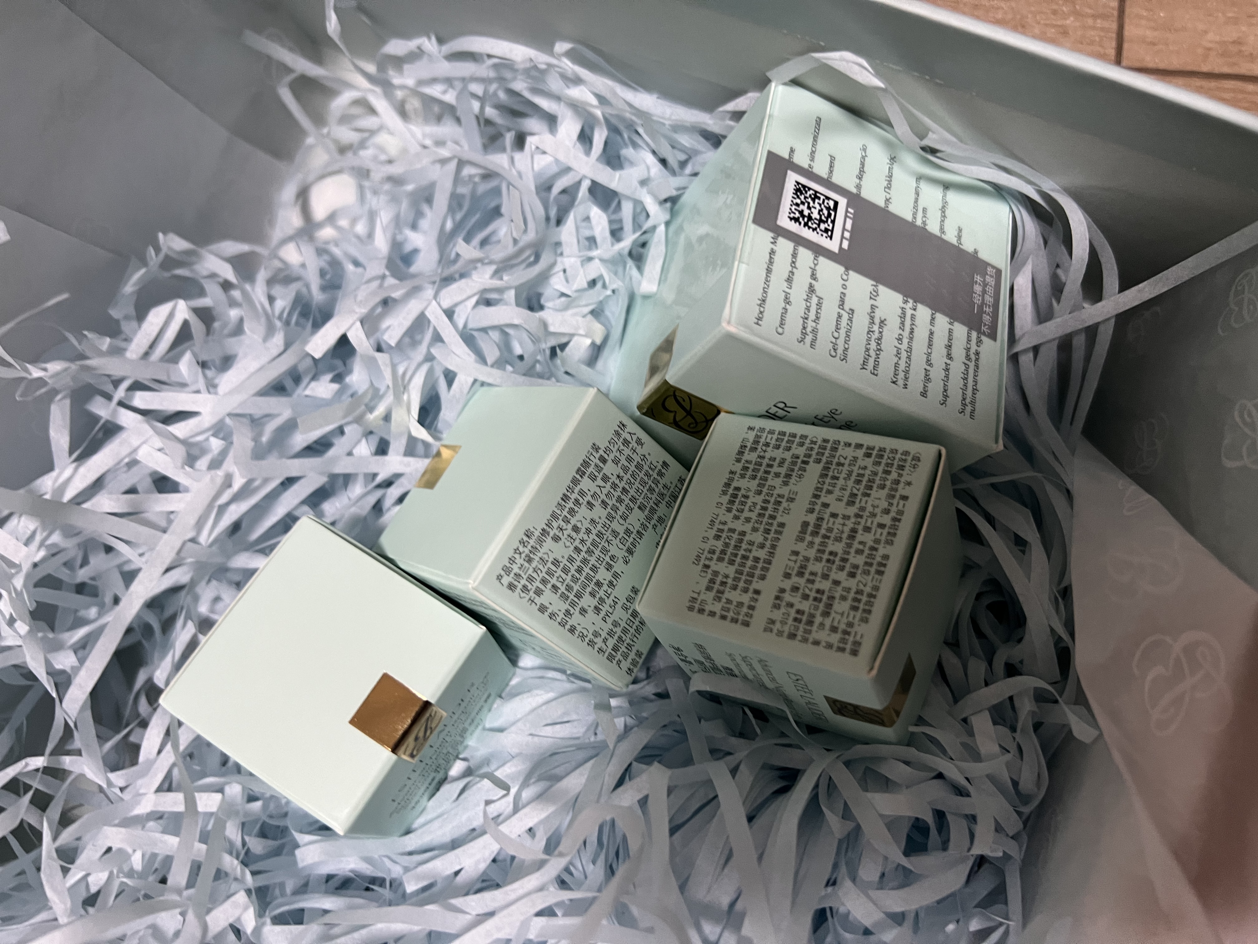 雅诗兰黛小棕瓶特润修护精华眼霜礼盒15ml+3*5ml生日礼物 实拍图