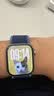 Apple/苹果 Watch S11 智能手表GPS款42毫米深空灰色铝金属表壳黑色运动型表带S/M MEUG4CH/B 实拍图