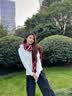 CRANTA KOMEIA围巾女秋冬季2026新款围脖女披肩加厚保暖生日礼物送女生女友 红配米 高级感送老婆女朋友实用高档 实拍图