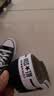 匡威（Converse）All Star夏季经典帆布男女低帮休闲运动鞋黑色101001 101001/黑色 38 实拍图