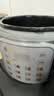 美的（Midea）0涂层有钛青瓷营养蒸电压力锅5L新品 智能预约多功能一体高压电饭锅MY-E5811G家用4-6人开盖煮饭煲 实拍图