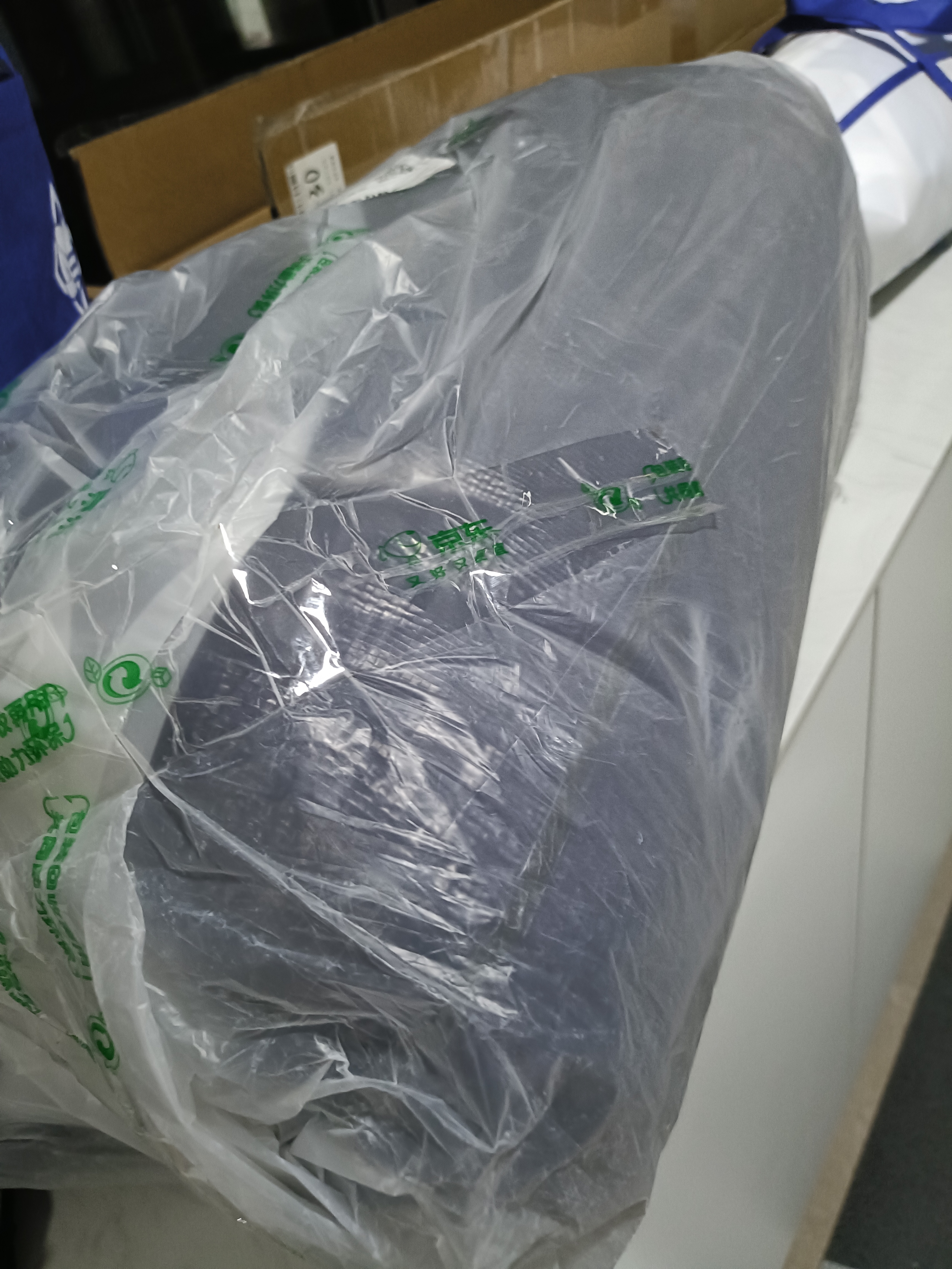 京东京造大白被 100%原生纤维A类磨毛保暖被子加厚冬季被芯7斤2x2.3m 实拍图