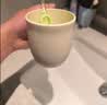 世喜儿童漱口杯1-3-6岁食品级宝宝婴儿刷牙缸敞口杯子一只宽手柄防摔 实拍图