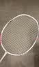 李宁（LI-NING）羽毛球拍雷霆小钢炮超轻白色全碳素进攻型球拍6U已拉线AYPT311-6 实拍图
