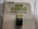 翼联（EDUP）WiFi6免驱usb无线网卡台式机专用AX600双频5G蓝牙5.3笔记本电脑wifi网络接收器主机无线发射器迷你 实拍图