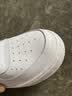 耐克NIKE女子空军一号AF1 百搭高中生运动鞋DH2920-111白38.5 实拍图