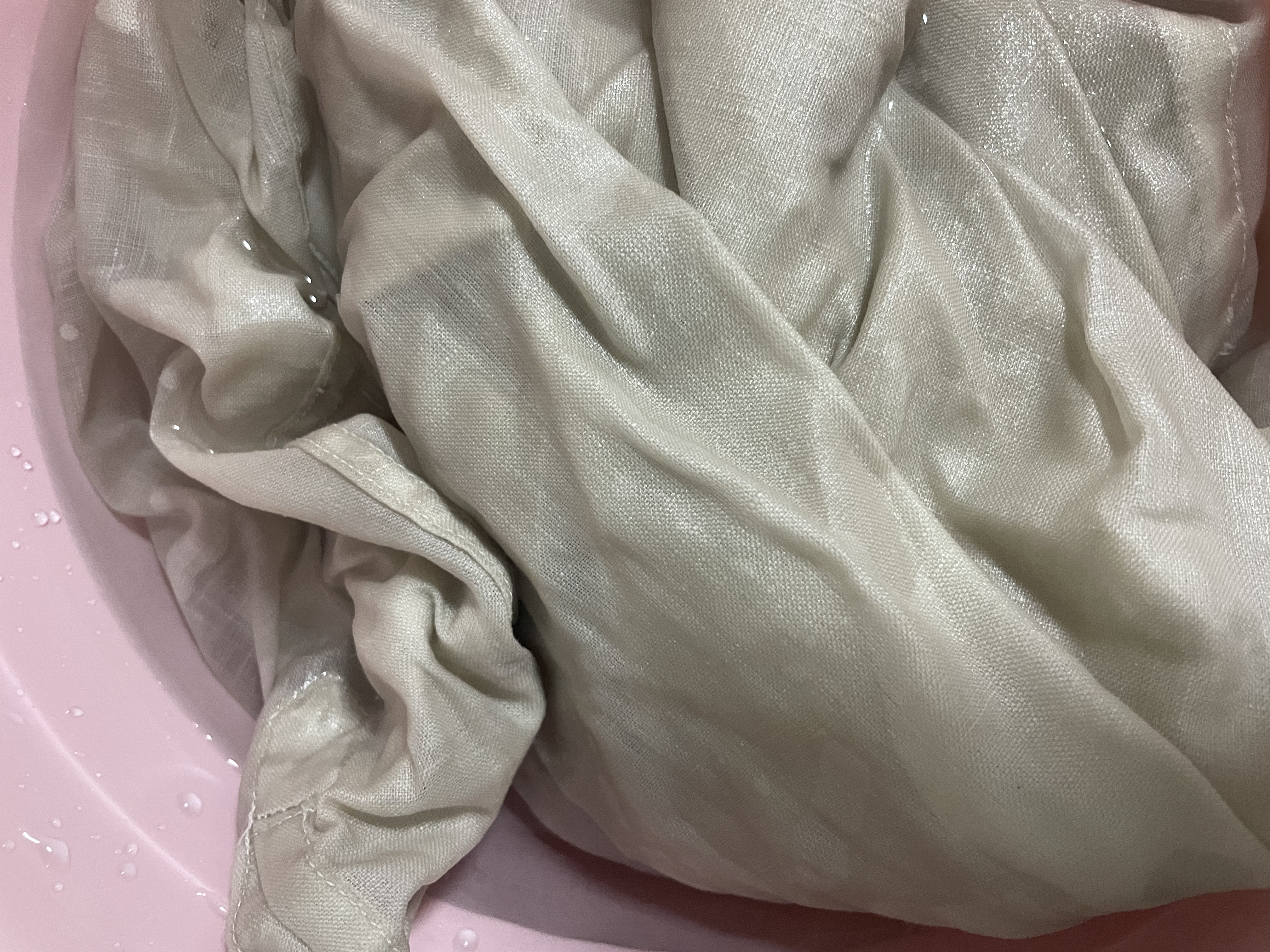 优衣库法国麻衬衫/长袖女装衬衣26春夏新款483868 30 浅米色 M 实拍图
