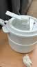 小熊（Bear）电煮锅 小电锅 长手柄电锅小型1-2人 学生宿舍泡面小火锅 不粘锅珐琅锅Q16H1 1.6L配蒸笼 实拍图