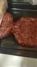 京西牧业 安格斯牛肉饼早餐汉堡肉饼牛肉馅速食煎炸食材生鲜牛肉 安格斯牛肉饼200g*2盒（到手100g*4片） 实拍图