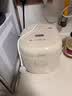 美的（Midea）0氟有钛低糖电饭煲小型2-3人2升青瓷电饭锅上盖加热沥糖釜低糖饭家用迷你MB-RC207L 实拍图