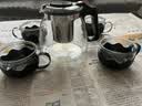 【京东物流】茶壶套装整套茶具大容量玻璃茶杯带滤网耐高温泡茶具 1000ML一壶+四杯套装【无茶盘】 实拍图