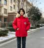 加拿大北海岸莆田08款大鹅羽绒服远征派克中长款大衣经典情侣男女户外大衣外套 红色【08款原标原盒】 L 【建议140-170斤】 实拍图