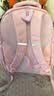 女生书包小学生女孩一年级1-3女童4-6护脊男孩轻便幼儿园减负儿童 粉色小号（无补习袋笔盒） 实拍图