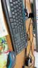 罗技（Logitech）MK275 键鼠套装 无线键鼠套装 办公键鼠套装 全尺寸 商务键鼠套装 带无线2.4G接收器 黑蓝色 实拍图