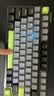 雷柏（Rapoo）V700DIY-98升级款 三模客制化无线机械键盘gasket结构7层填充消音全键热插拔键盘 黑灰绿(弹白轴) 实拍图