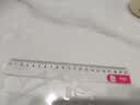 晨光（M&G）文具耷拉兔波浪边尺子小学生直尺20cm文具考试专用 颜色随机单个装开学文具 实拍图