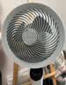 艾美特（AIRMATE）【天鹅MAX】空气循环扇直流变频家用大风力电风扇卧室轻音一级能效负离子净化语音落地扇 SRDI151 实拍图