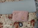 彩虹暖手宝热水袋电热暖手宝暖肚子暖水袋暖脚暖身暖手宝宝充电 粉色 实拍图