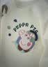巴拉巴拉【小猪佩奇IP】婴儿毛衣儿童冬季线衫男童套头毛衫萌趣 白色调00311 90 实拍图
