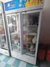 北极熊（BEIJIXIONG）展示柜冷藏柜冰柜商用饮料柜直冷风冷风直冷保鲜柜超市玻璃门冰箱立式啤酒柜 双门下机直冷蓝白款（688L） 实拍图