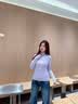 蕉内【明星同款】热皮501+女士肌底衣保暖内衣秋衣打底衫新款上衣 实拍图