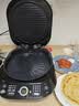 美的（Midea）电饼铛 电饼档上下盘可拆洗家用智能0氟钛陶瓷双面加热三明治早餐机煎烤机煎饼锅烙饼锅 JKC3077Ti 实拍图