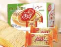 美丹芝麻味苏打饼干1000g/箱 无蔗糖易消化营养早餐休闲零食 实拍图