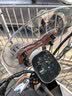 绿源（Luyuan）新国标电动车长续航电动自行车48V20A男女生代步通勤铅酸电瓶车 星尘棕【液冷专利电机 质保10年】 48V20A超威铅酸电池续航约80KM 实拍图