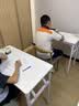 全品屋可折叠书桌电脑桌台式学生长条桌卧室简易写字学习桌子办公桌 实拍图
